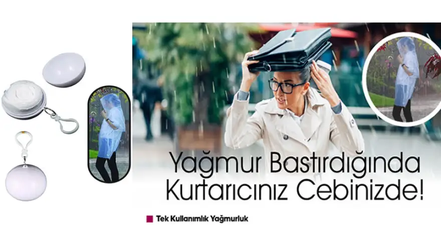 Tek kullanımlık yağmurluk