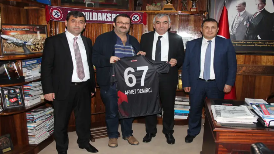 Zonguldak Kömürspor’dan GMİS’e Destek Ziyareti