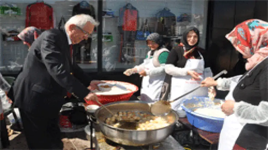 POSBIYIKIN EKİBİNDEN, LOKMA İKRAMI