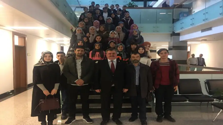 Öğrencilerden, Çaturoğlu'na ziyaret
