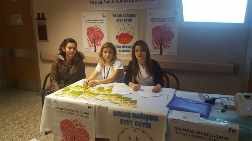 Organ bağışına dikkat çektiler