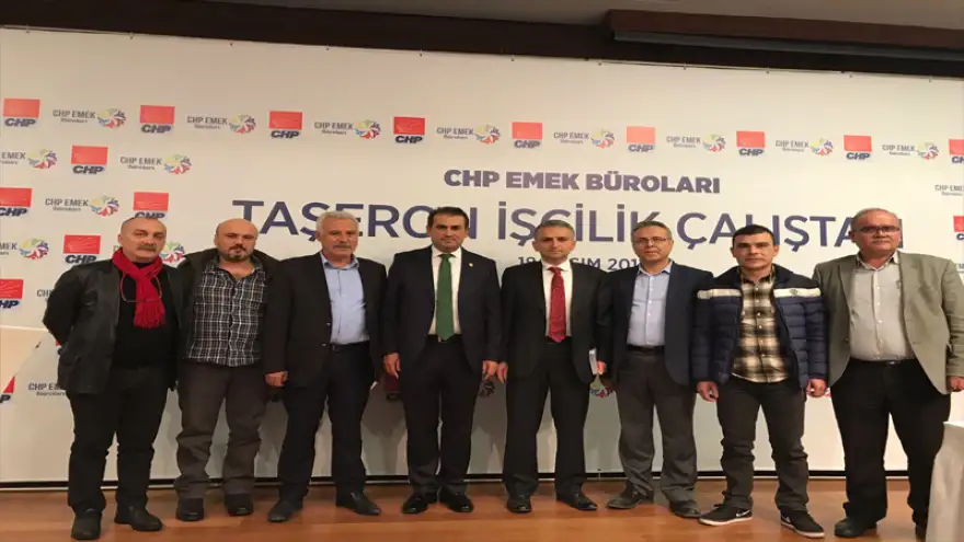 CHP'den taşeron işçiler çalıştayı!