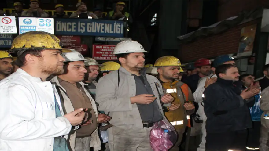 Şehit madenciler için Kuran-ı Kerim okutuldu