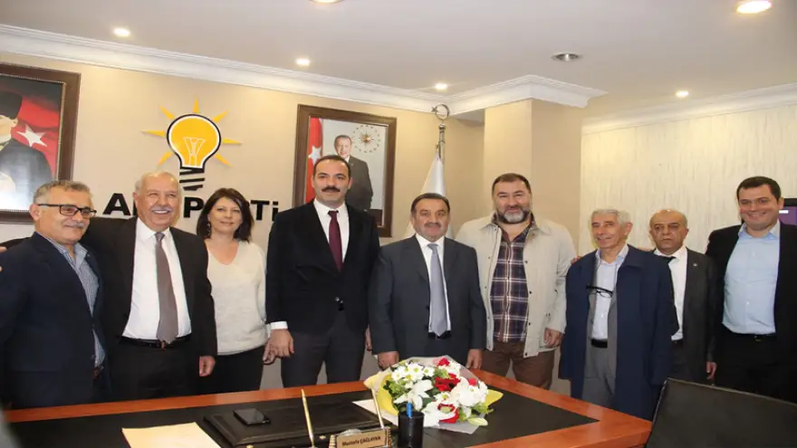 Akdemir'den, Çağlayan'a hayırlı olsun ziyareti