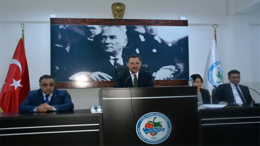Kdz. Ereğli Belediye Meclis Toplantısı yapıldı