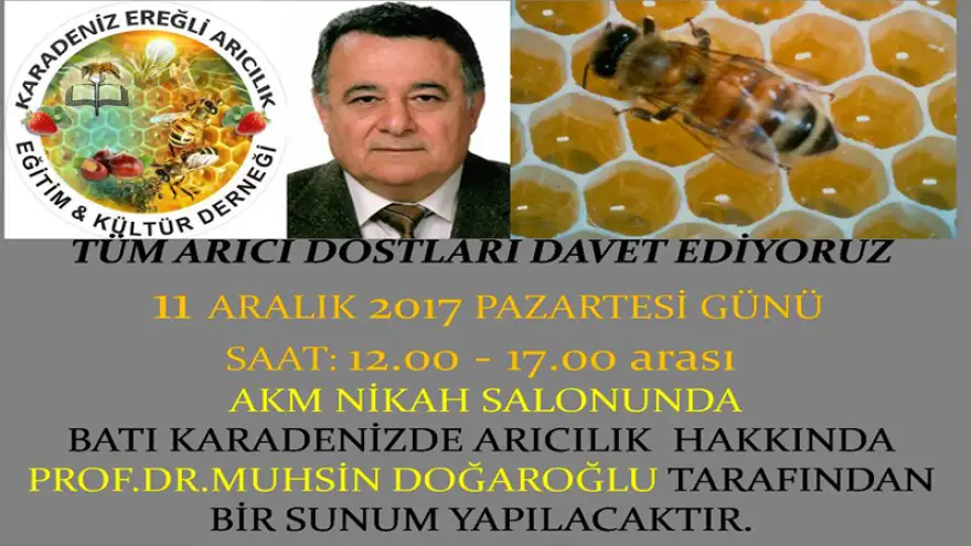 “Batı Karadeniz’de Arıcılık” Konuşulacak!