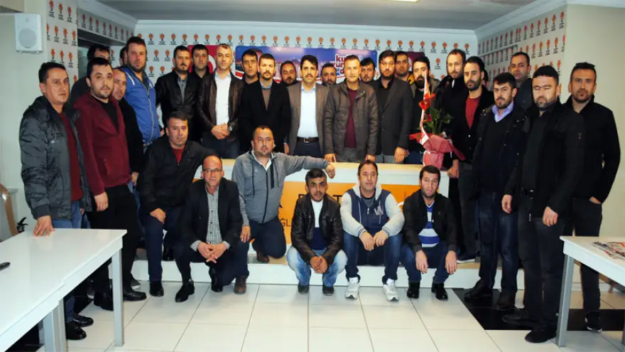 TTK Armutçuk Müessese çalışanlarından Çakır'a ziyaret