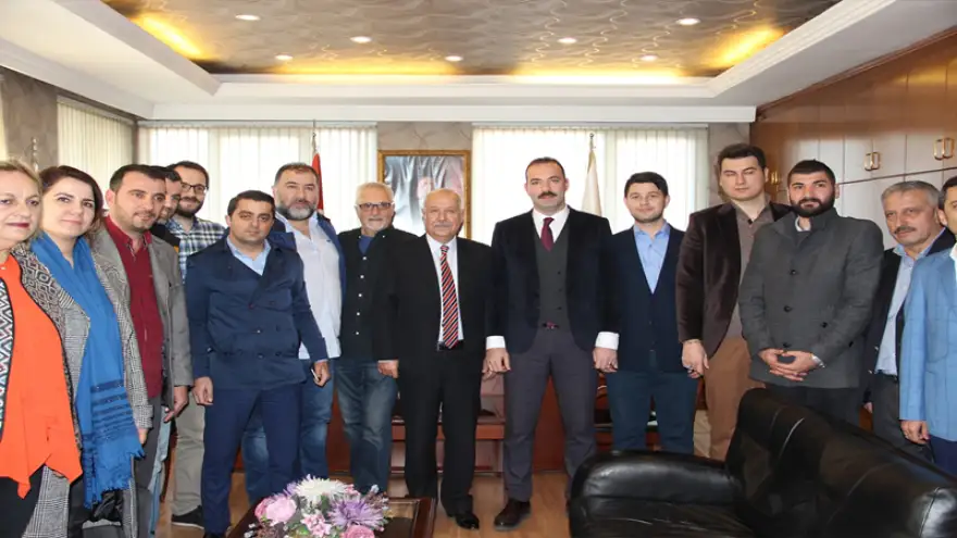 AK Parti merkez ilçe başkanından, Akdemir’e ziyaret