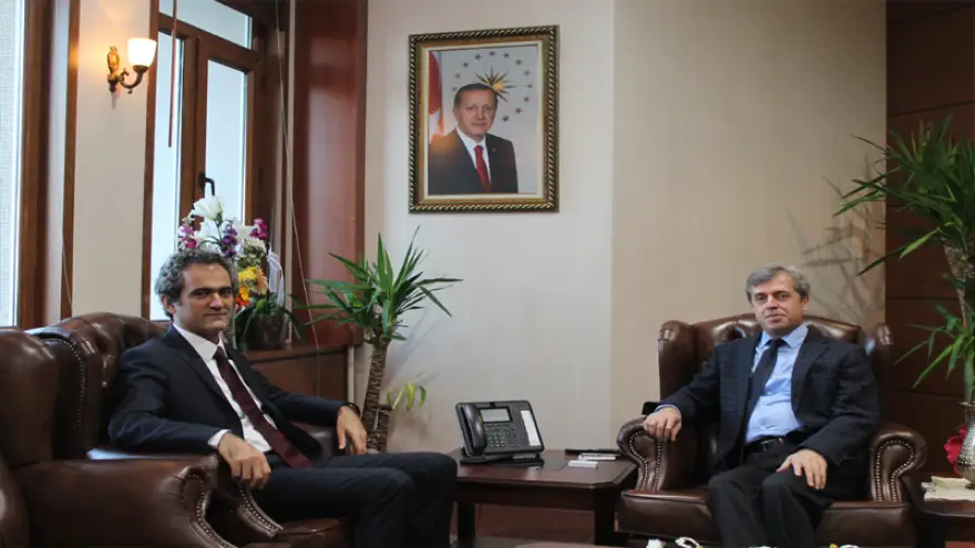 ÖSYM Başkanı Özer’den Vali Çınar’a ziyaret