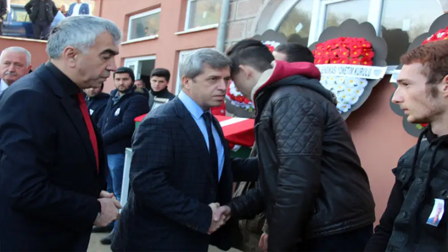 Şehit madenci Dereli son yolculuğuna uğurlandı