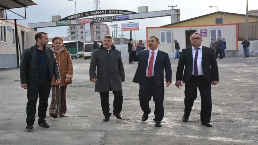 1.Sınıf atık getirme merkezi faaliyette..