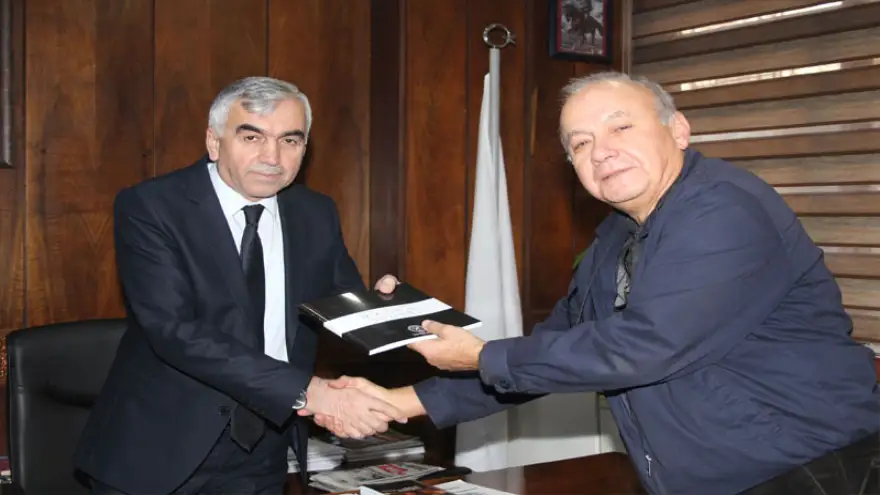 Ressam ve Fotoğrafçı İrfan Ertel, GMİS’i ziyaret etti