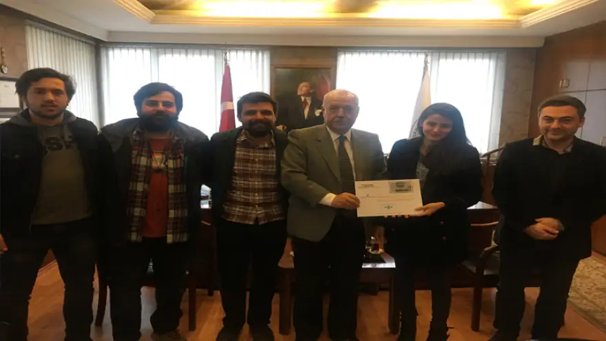 Grizu-263 BEÜ Uzay Takımından, Akdemir'e ziyaret 