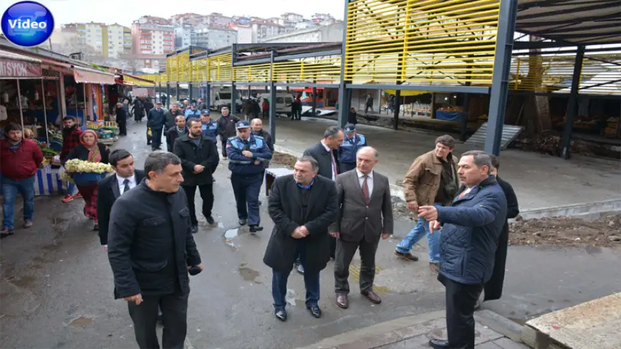 Uysal: "İlçemize yakışacak bir pazaryeri şekilleniyor"
