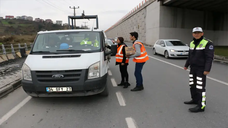 Üniversite öğrencilerinden farkındalık örneği