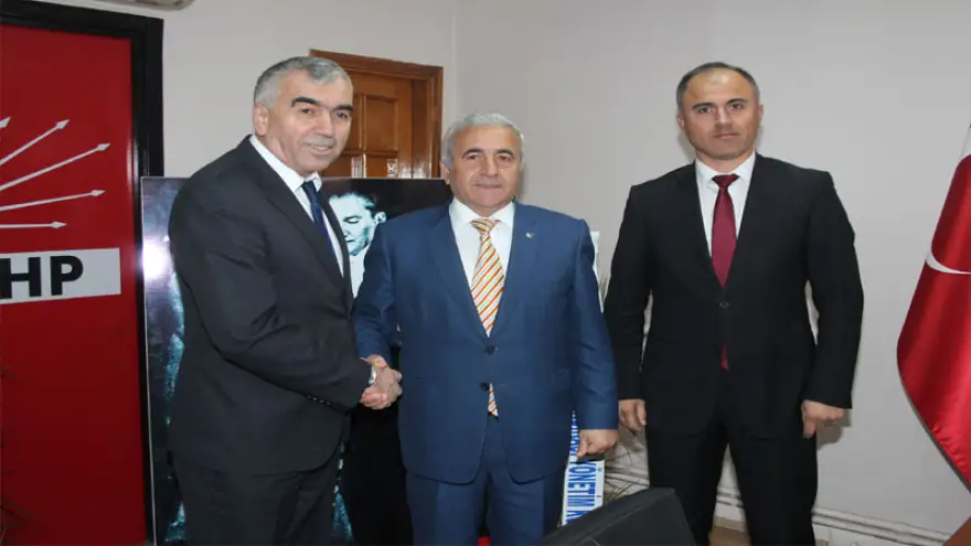 GMİS Yönetimi, CHP Merkez ilçe başkanlığı’nı ziyaret etti