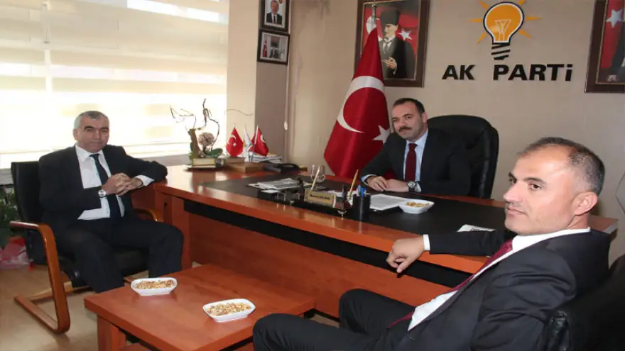 GMİS, AK Parti merkez ilçe başkanlığını ziyaret etti