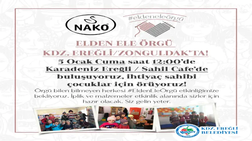 Çocuklar için örgü projesi
