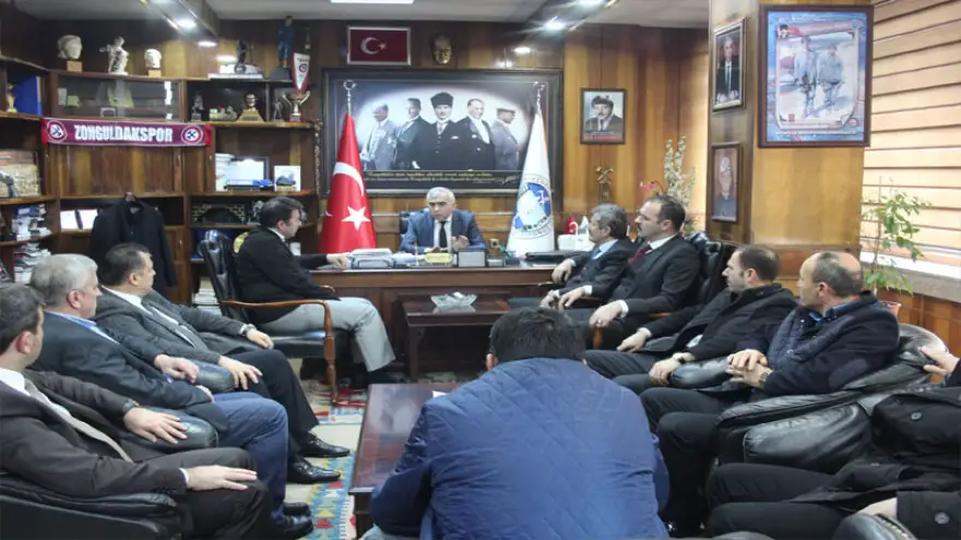 AK Parti Zonguldak Heyeti’nden GMİS’e Ziyaret