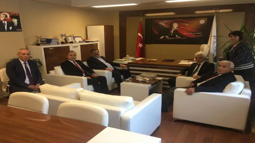 Çaturoğlu, Rektör Vekili ile bir araya geldi