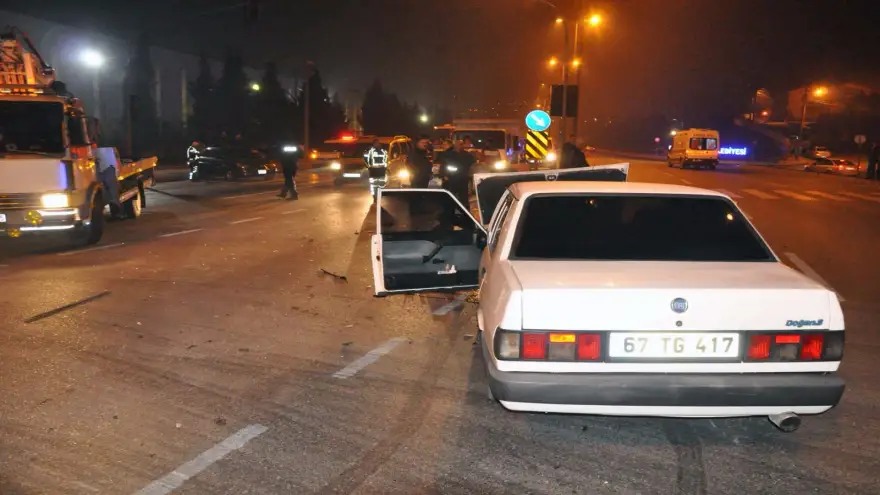Ereğli'de trafik kazası: 2 Yaralı