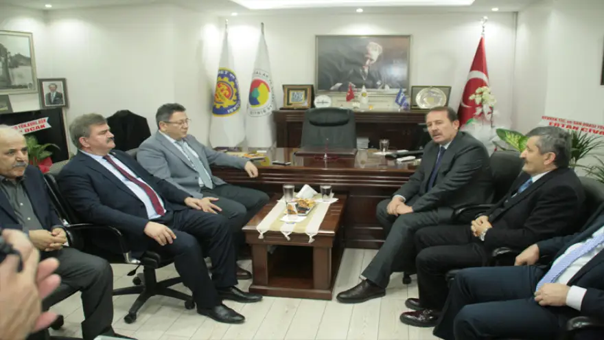 Karacan’dan TSO’ya taziye ziyareti