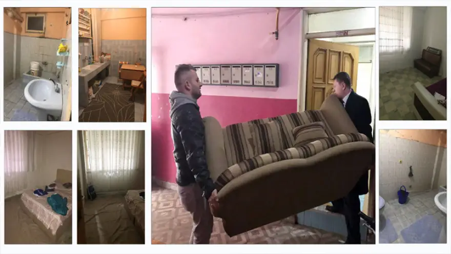 Belediye'den ihtiyaç sahibi ailelere, ev eşyası yardımı


