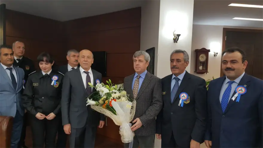 "Dünya gümrük günü’’ nedeniyle Vali Çınar’a ziyaret