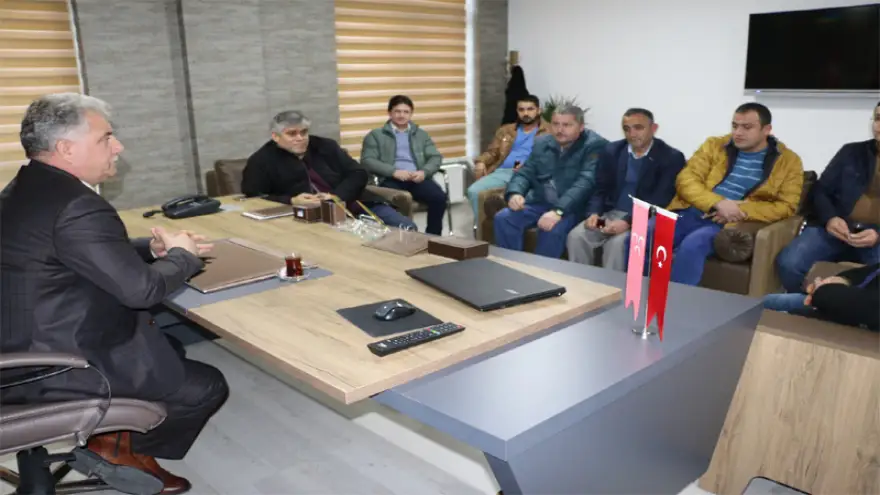 MHP yönetime hayırlı olsun ziyareti