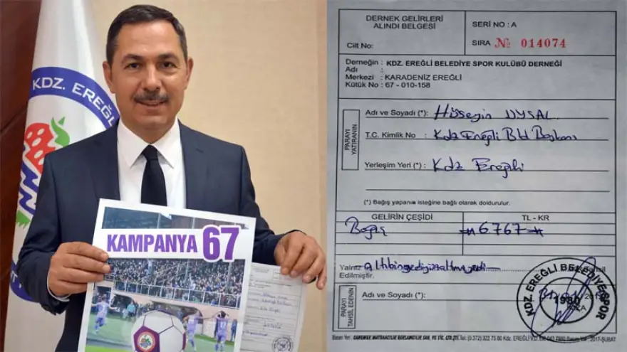 Haydi Kdz. Ereğli! Şampiyonluğa ortak ol