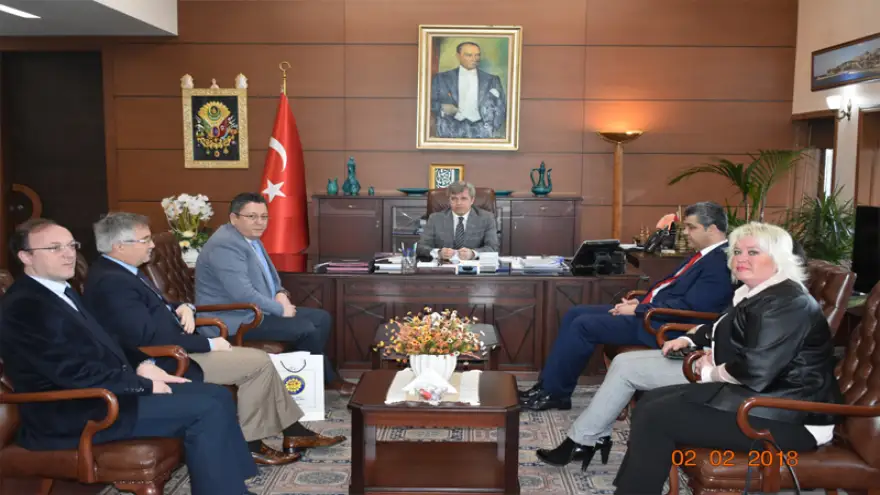 Ereğli TSO'dan Zonguldak'ta bir dizi ziyaret