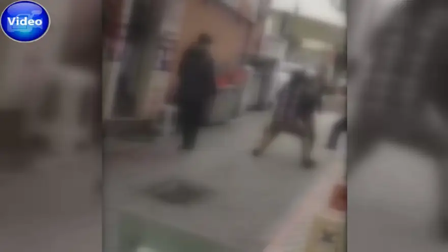 Tekme Tokat Yumruk Kavga Anları!Kameraya Yansıdı...