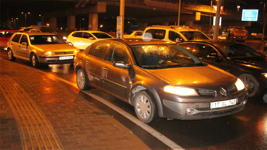 Baba ile oğlu yaralandı…