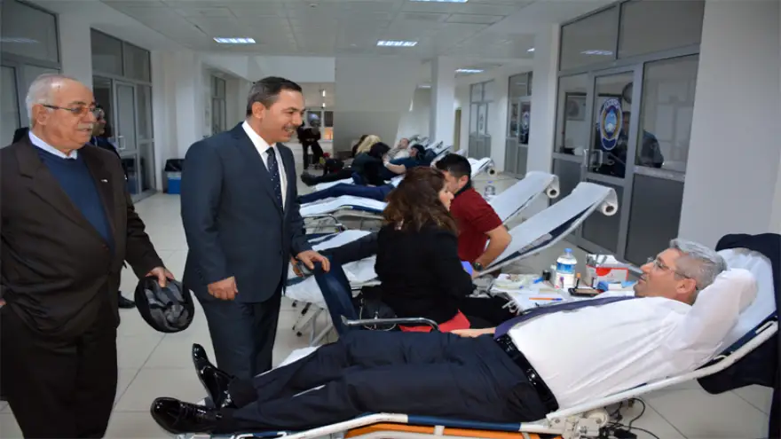 Ereğli Belediyesi personelinden kan bağışına tam destek