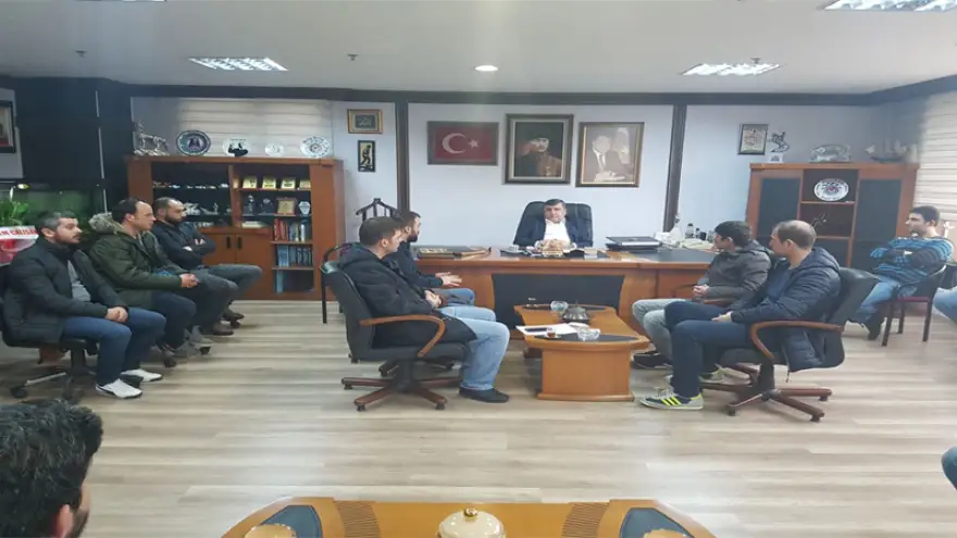 ERSEM çalışanlarından Ercan’a teşekkür ziyareti...