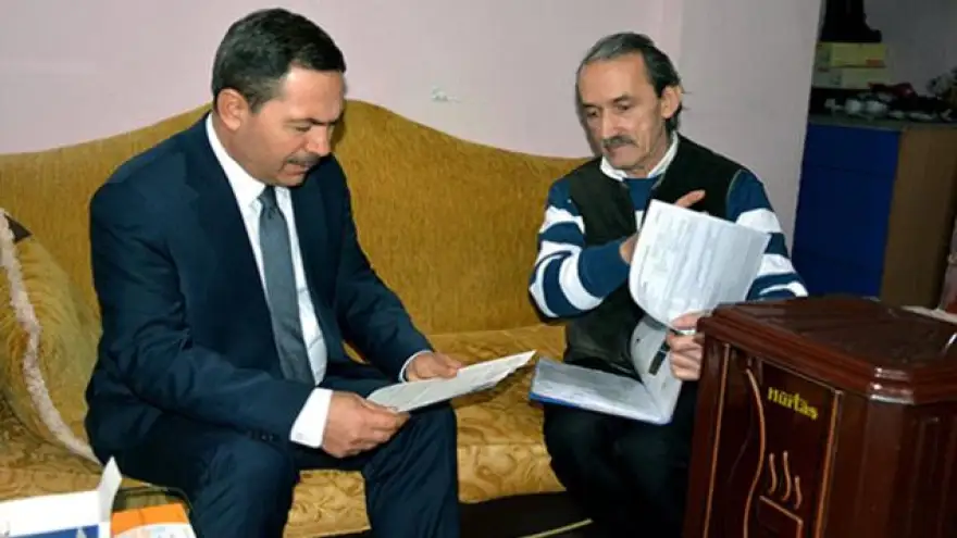 Başkan Uysal ziyareti ile moral verdi...