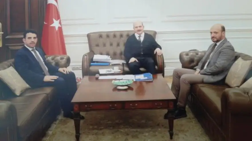 Çakır, Süleyman Soylu ile görüştü