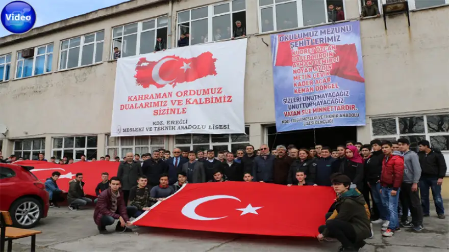 Vatana canımız feda olsun, hakkımız size helal olsun

