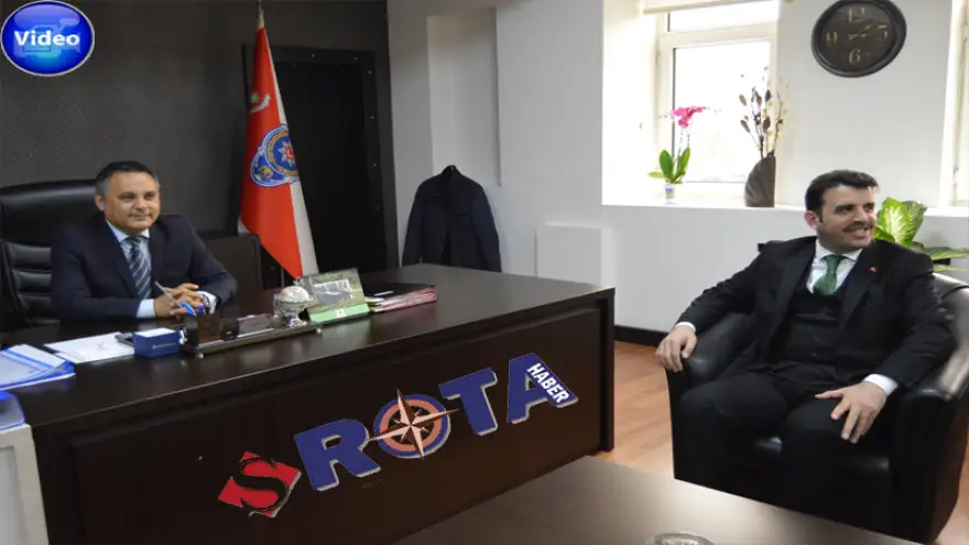 AK Parti'den, Ereğli İlçe Emniyet Müdürü Kuyu'ya ziyaret