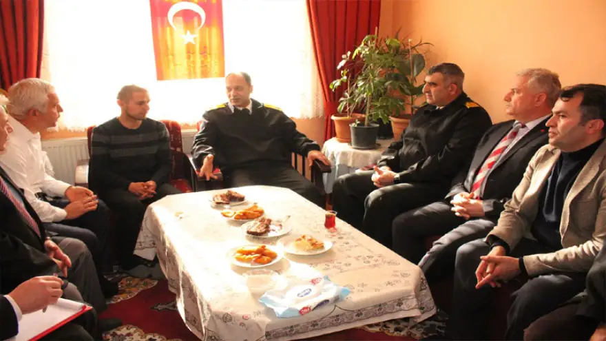 Gazimize ‘Geçmiş olsun’ dileklerini sundular…