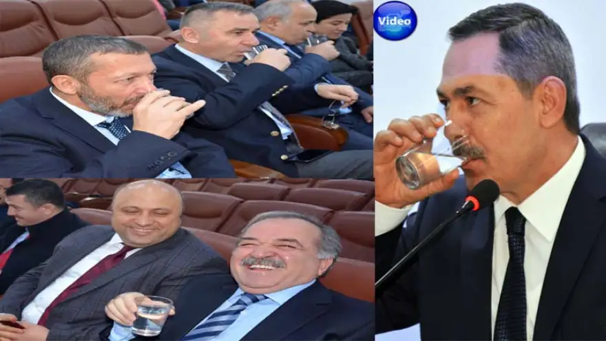 Arıtılmış suyu ilk kez tatdılar..