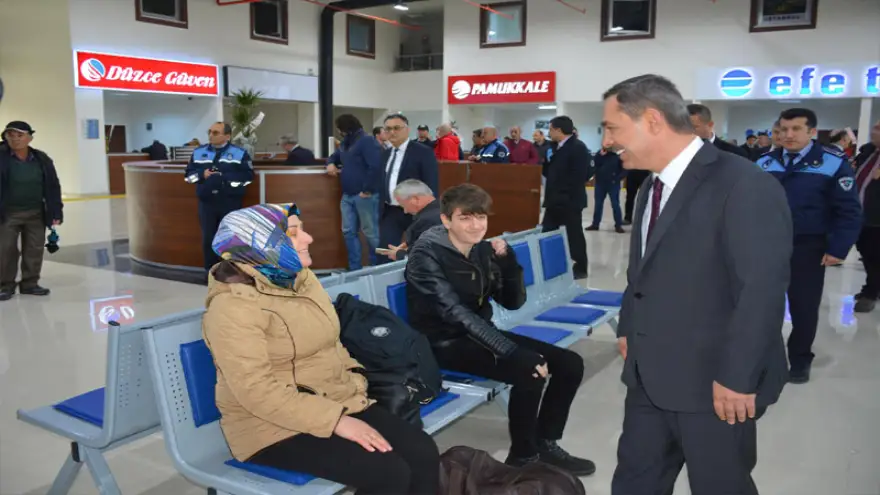 Yeni terminal hizmete girdi..