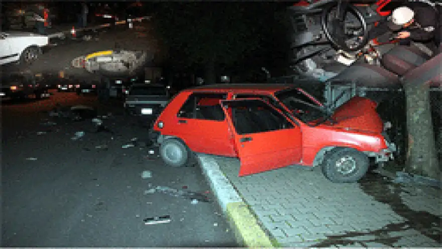 EREĞLİ'DE KAZA 1 YARALI