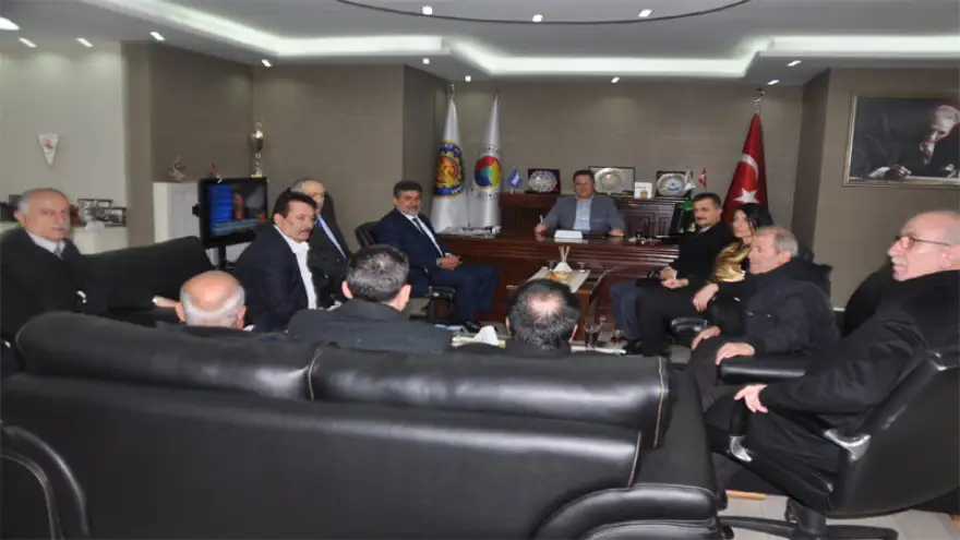 Çayır, TSO Başkanı Yalçın’I ziyaret etti