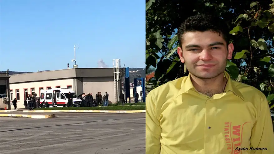 Vinç parçası üzerine düşen işçi yaşamını yitirdi