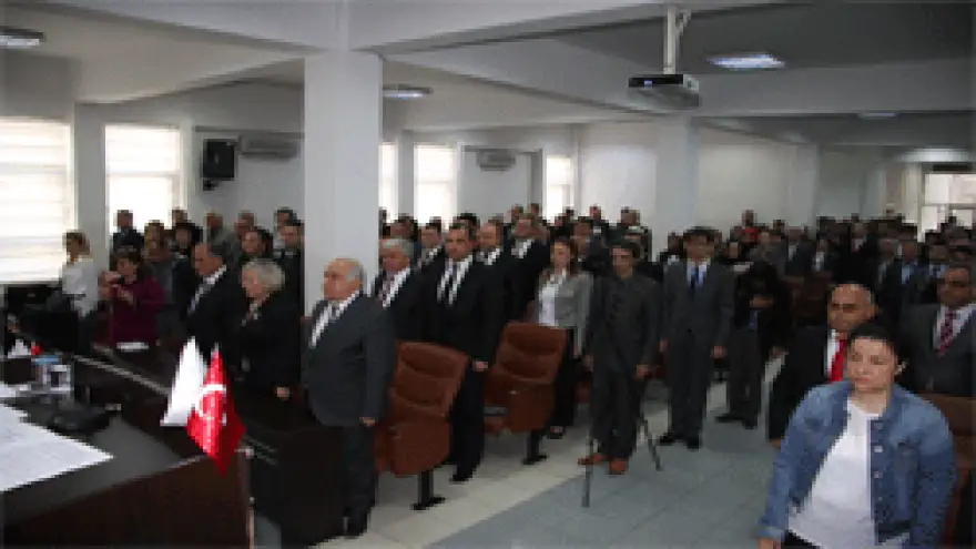 BELEDİYE MECLİSİ İLK TOPLANTISINI YAPTI.