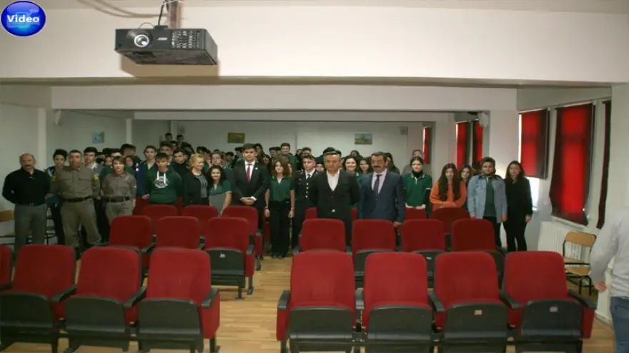 Jandarmadan “Şehit ve Gazilere Saygı” konferansı…