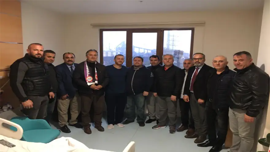 Hem geçmiş olsun, hemde hayırlı olsun ziyareti…
