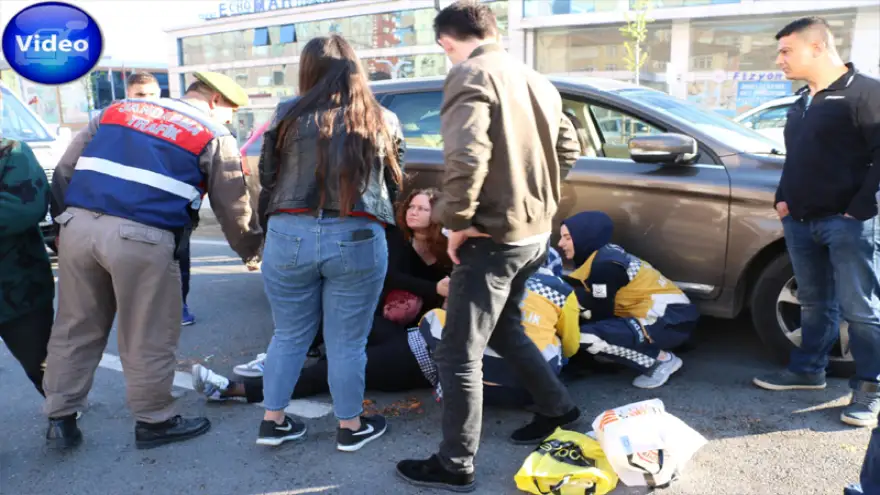 Yaralı hastaneye, arkadaşları ise  krize girdi…
