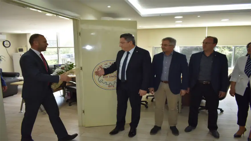 Ereğli TSO'da devir teslim töreni gerçekleşti..
